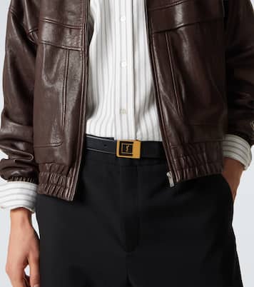 Leather belt | Saint Laurent