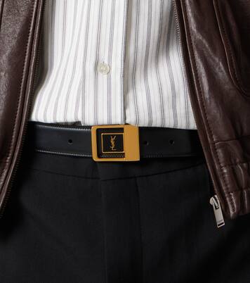 Leather belt | Saint Laurent