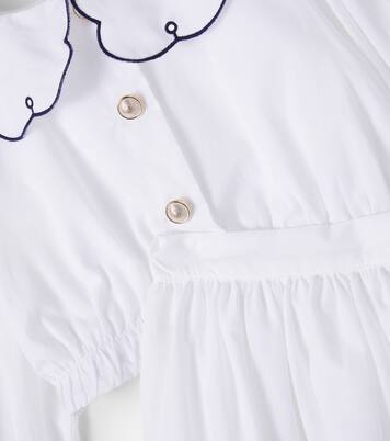 Embroidered cotton top and skirt set | Patachou