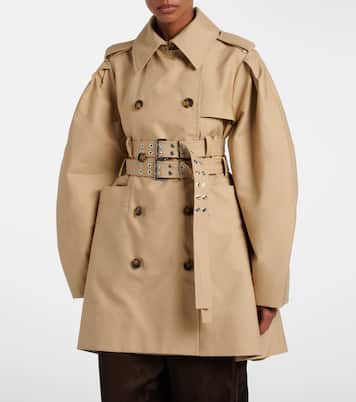 Cotton trench coat | Ganni