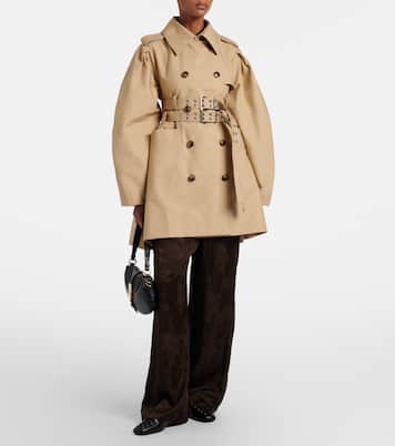 Cotton trench coat | Ganni