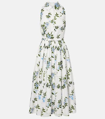 Norika belted floral cotton shirt dress | Emilia Wickstead
