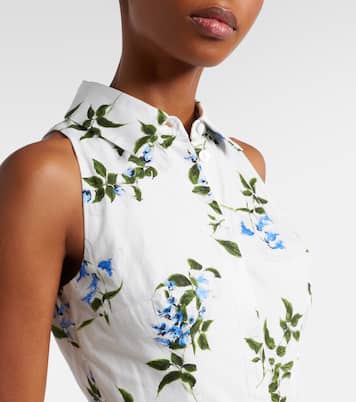 Norika belted floral cotton shirt dress | Emilia Wickstead