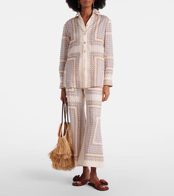 Alchemy leather slides | Zimmermann