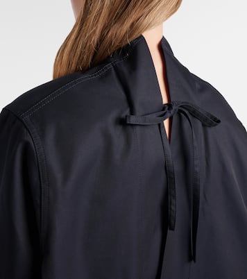 Reversible cotton gabardine jacket | Alaïa