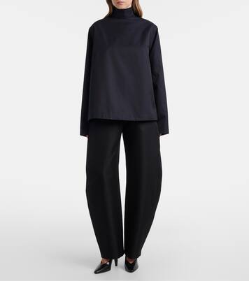 Reversible cotton gabardine jacket | Alaïa