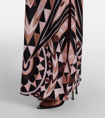 Manuba silk crêpe de chine gown | Pucci