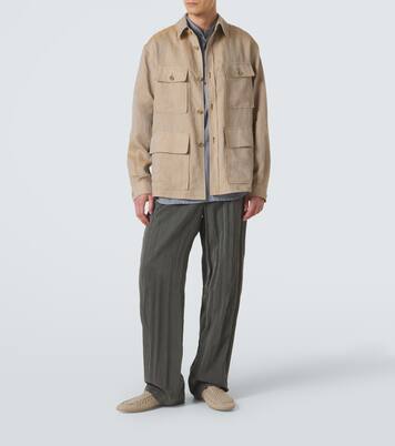 Linen overshirt | Giorgio Armani