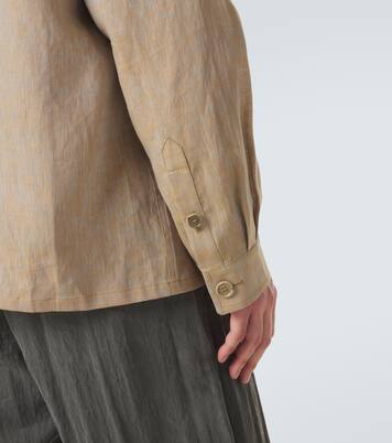 Linen overshirt | Giorgio Armani