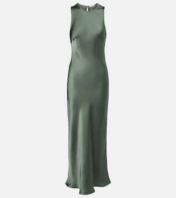 Tallin silk maxi dress | Asceno