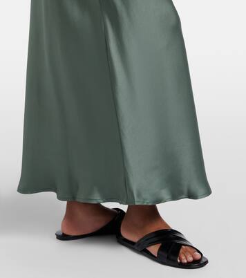 Tallin silk maxi dress | Asceno
