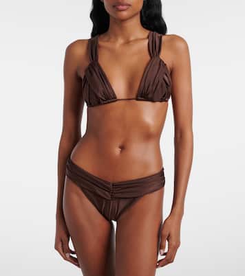 Iris ruched bikini bottoms | Bananhot