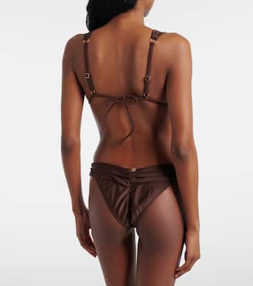 Iris ruched bikini bottoms | Bananhot