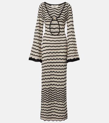 Rey crochet cotton-blend maxi dress | Bananhot