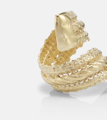 Aella 24kt gold-plated ring | Ysso