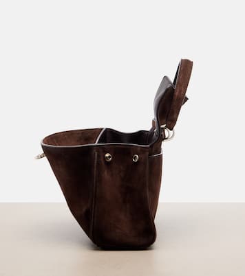 Henkeltasche Rodeo Mini aus Veloursleder | Balenciaga