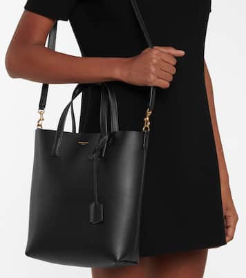 Toy Shopping N/S leather tote bag | Saint Laurent