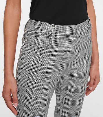 Mid-Rise-Hose mit Karos | Balmain