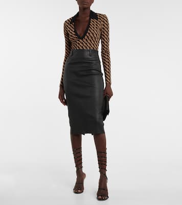 Verzierte Sandalen Cleo aus Leder | Rene Caovilla