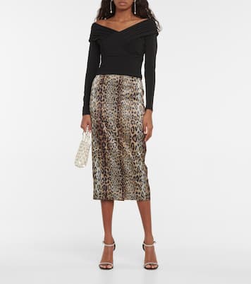 Bedruckter Midirock Tasha | Rotate