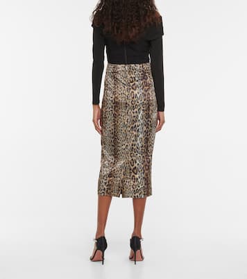 Bedruckter Midirock Tasha | Rotate