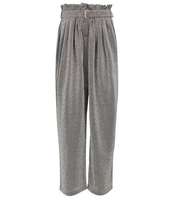 Pantalon ample en Lurex® mélangé | Balmain