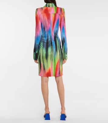 Robe chemise Elton imprimée | The Attico