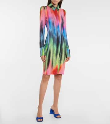 Robe chemise Elton imprimée | The Attico