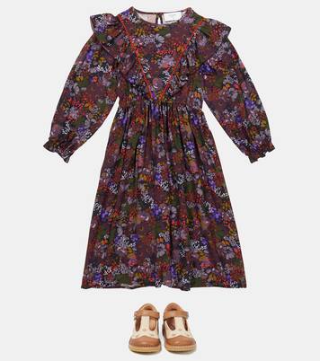 Robe en crêpe à fleurs | Paade Mode