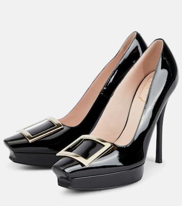 Plateau-Pumps Belle Vivier aus Lackleder | Roger Vivier