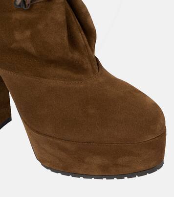 Trekk suede ankle boots | Alaïa