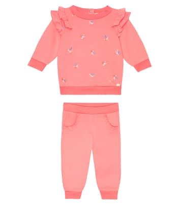 Baby cotton sweatshirt and pants set | Tartine et Chocolat