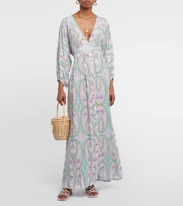Robe longue Seline imprimée | Melissa Odabash