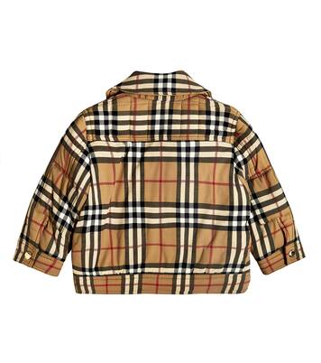 Checked jacket | Burberry Kids