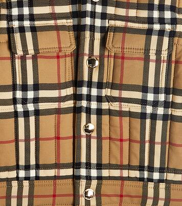 Checked jacket | Burberry Kids