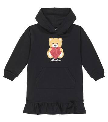 Teddy Bear cotton jersey sweater dress | Moschino Kids