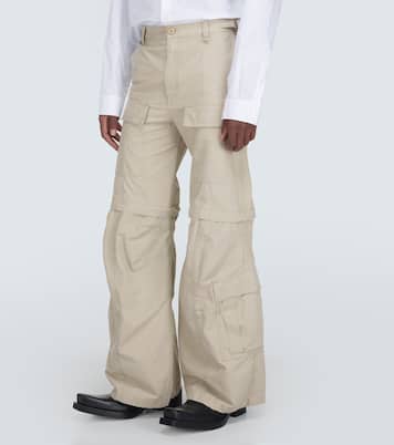 Pantalon cargo en coton | Balenciaga