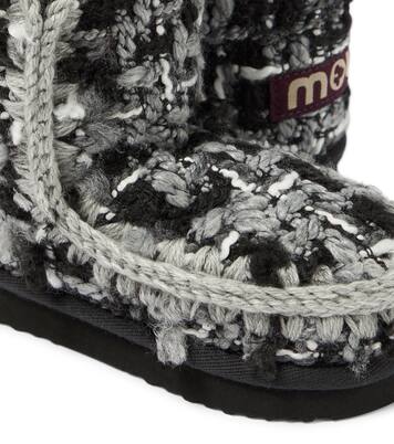 Tartan wool boots | Mou Kids