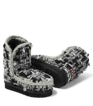 Tartan wool boots | Mou Kids