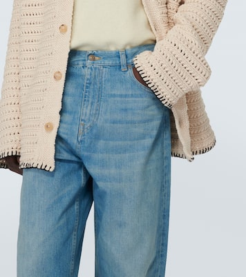 Kerala mid-rise straight jeans | Alanui