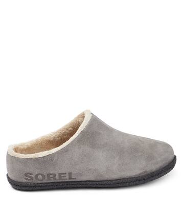Youth Lanner Ridge II suede slippers | Sorel Kids