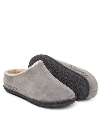 Youth Lanner Ridge II suede slippers | Sorel Kids