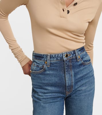 High-Rise Straight Jeans Danielle | Khaite