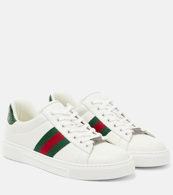 Ace leather sneakers | Gucci