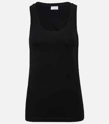 Tank top en mezcla de algodón | Brunello Cucinelli