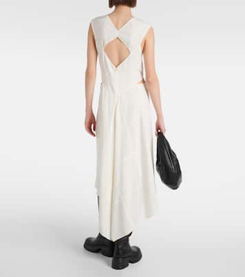 Robe midi Danube en crêpe de soie | Joseph