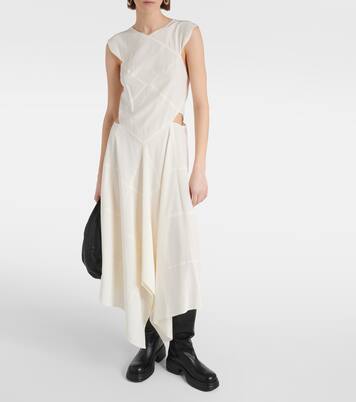 Robe midi Danube en crêpe de soie | Joseph
