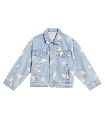 Paper Airplane denim jacket | Jellymallow