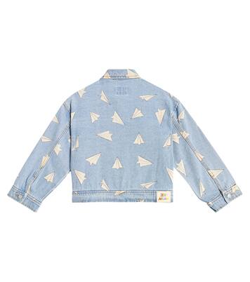 Paper Airplane denim jacket | Jellymallow