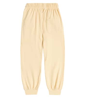 Bedruckte Jogginghose Flower aus Velours | Jellymallow